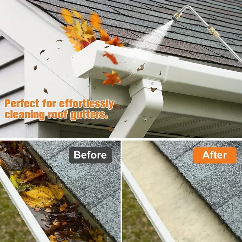 4000 psi telescoping pressure washer wand set gutter roof cleaning
