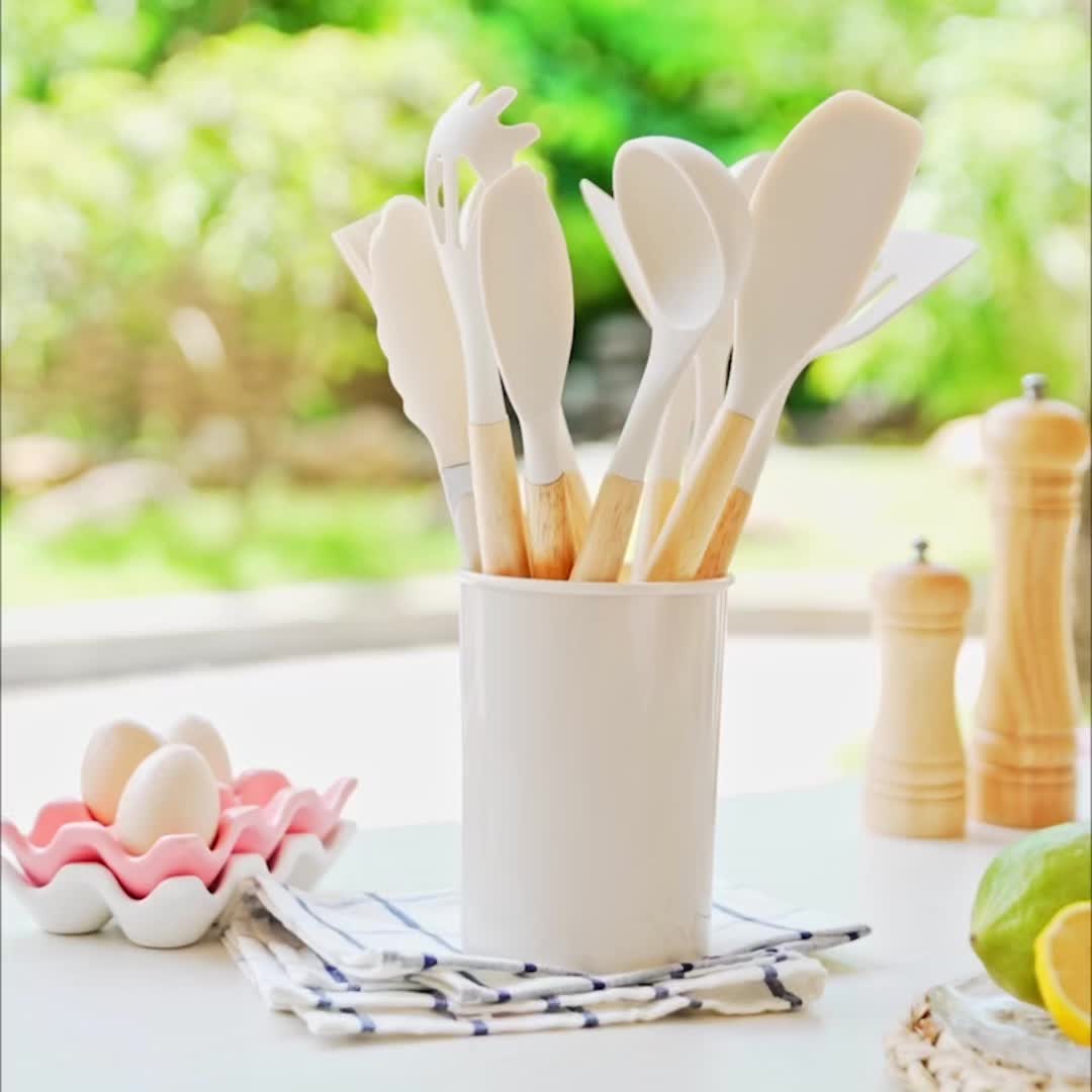 silicone utensil set 12 piece