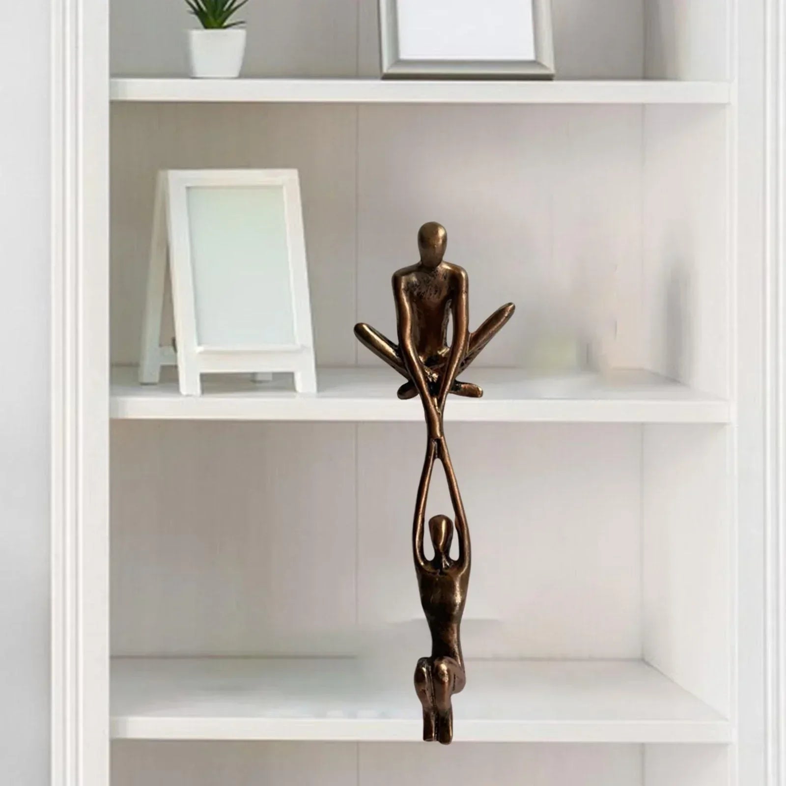 eternal love strength sculpture figurine home decor unique item