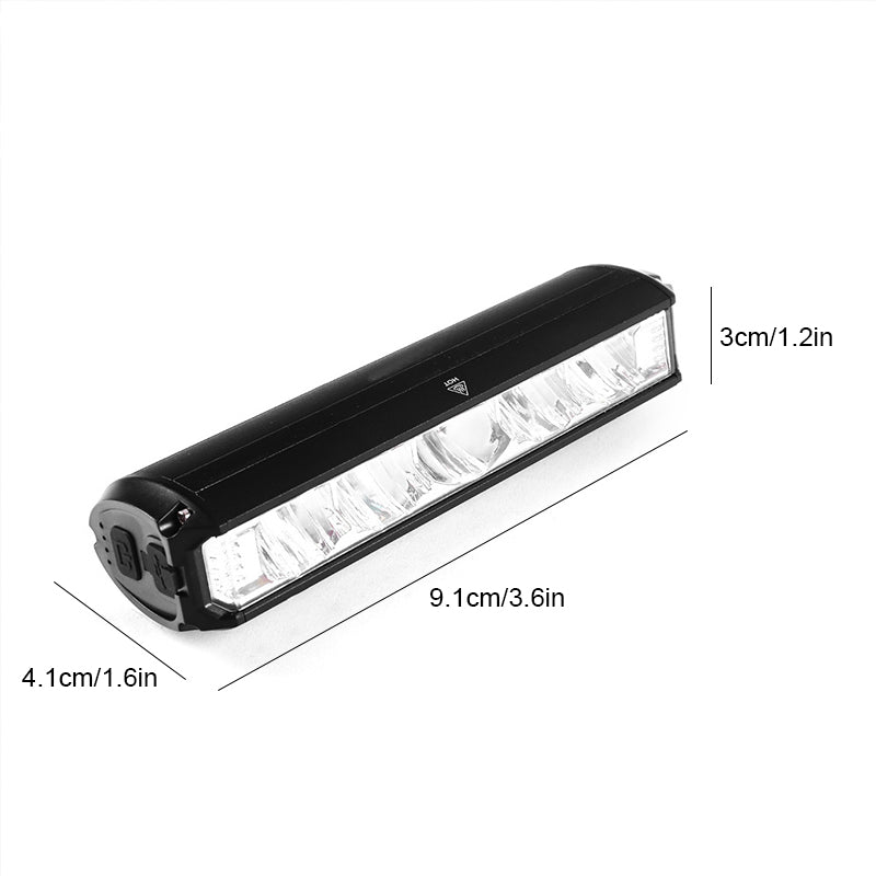 ultra bright rechargeable led bike light 900 lumen headlight