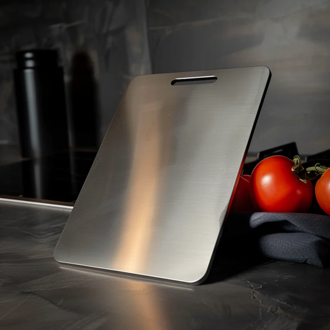 titanium cutting board stain scratch resistant