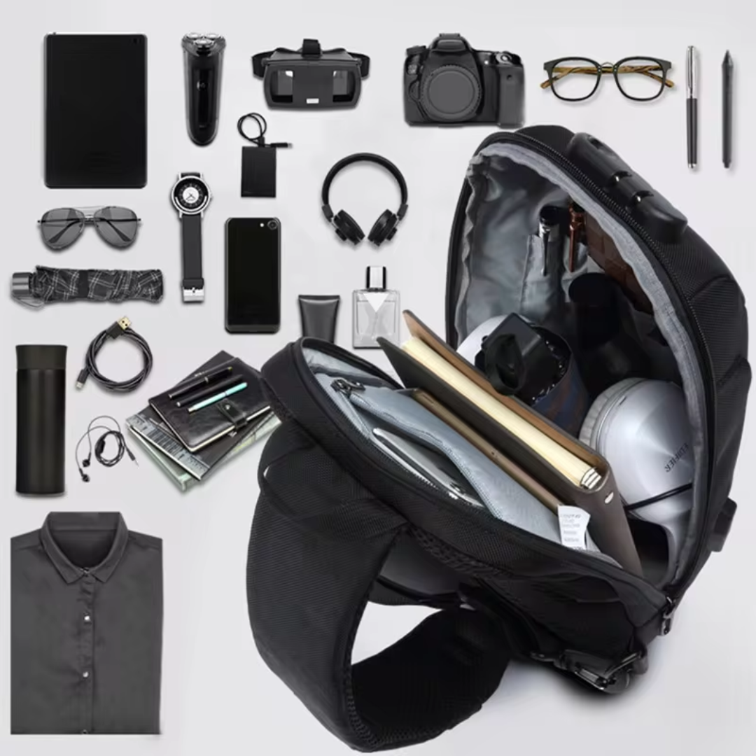 anti theft crossbody bag charging lock ultimate security