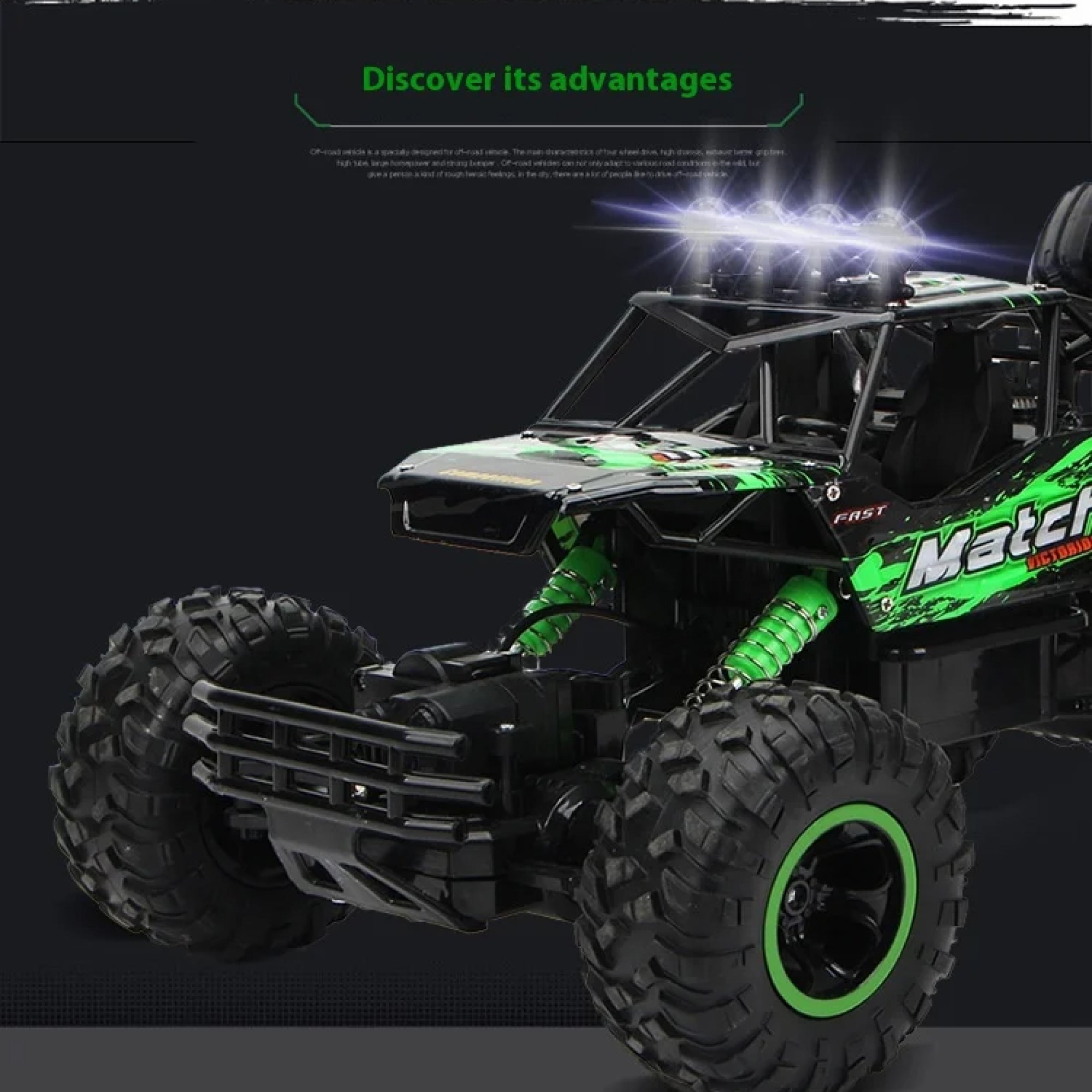 4x4 rock crawler monster truck