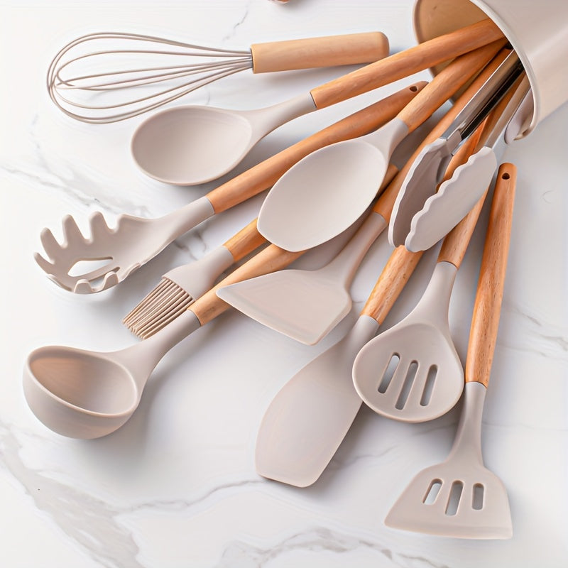 silicone utensil set 12 piece