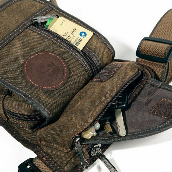 outdoor waterproof thigh bag motorcycle hip pouch adventure