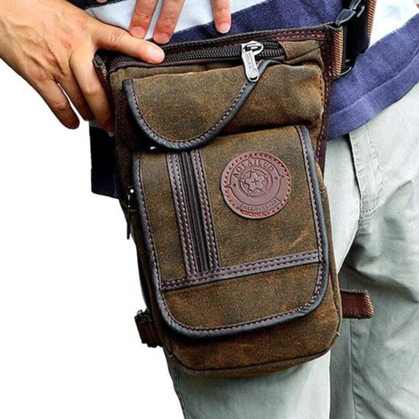 outdoor waterproof thigh bag motorcycle hip pouch adventure