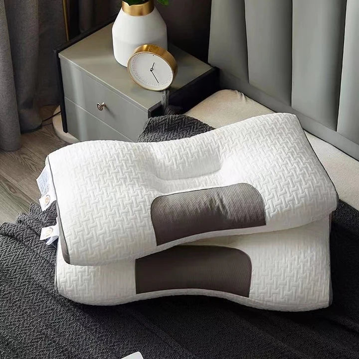 hybrid pillow back side sleepers