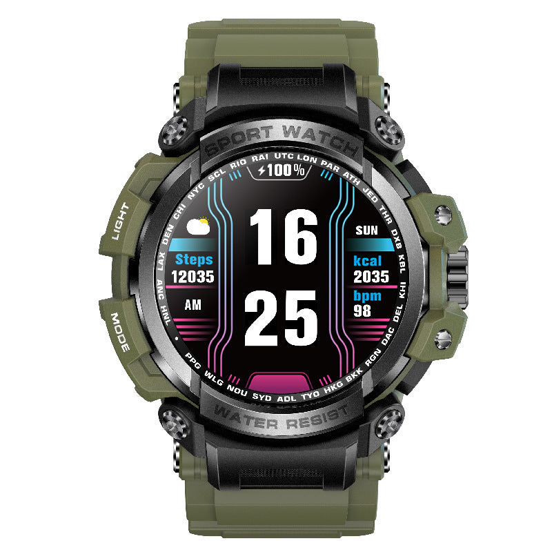 oraliu indestructible outdoor sports smartwatch heart rate blood oxyge