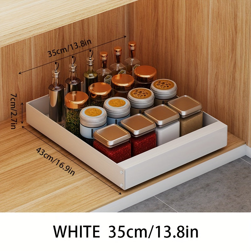 lina pull out kitchen cabinet organizer space saving pantry rack