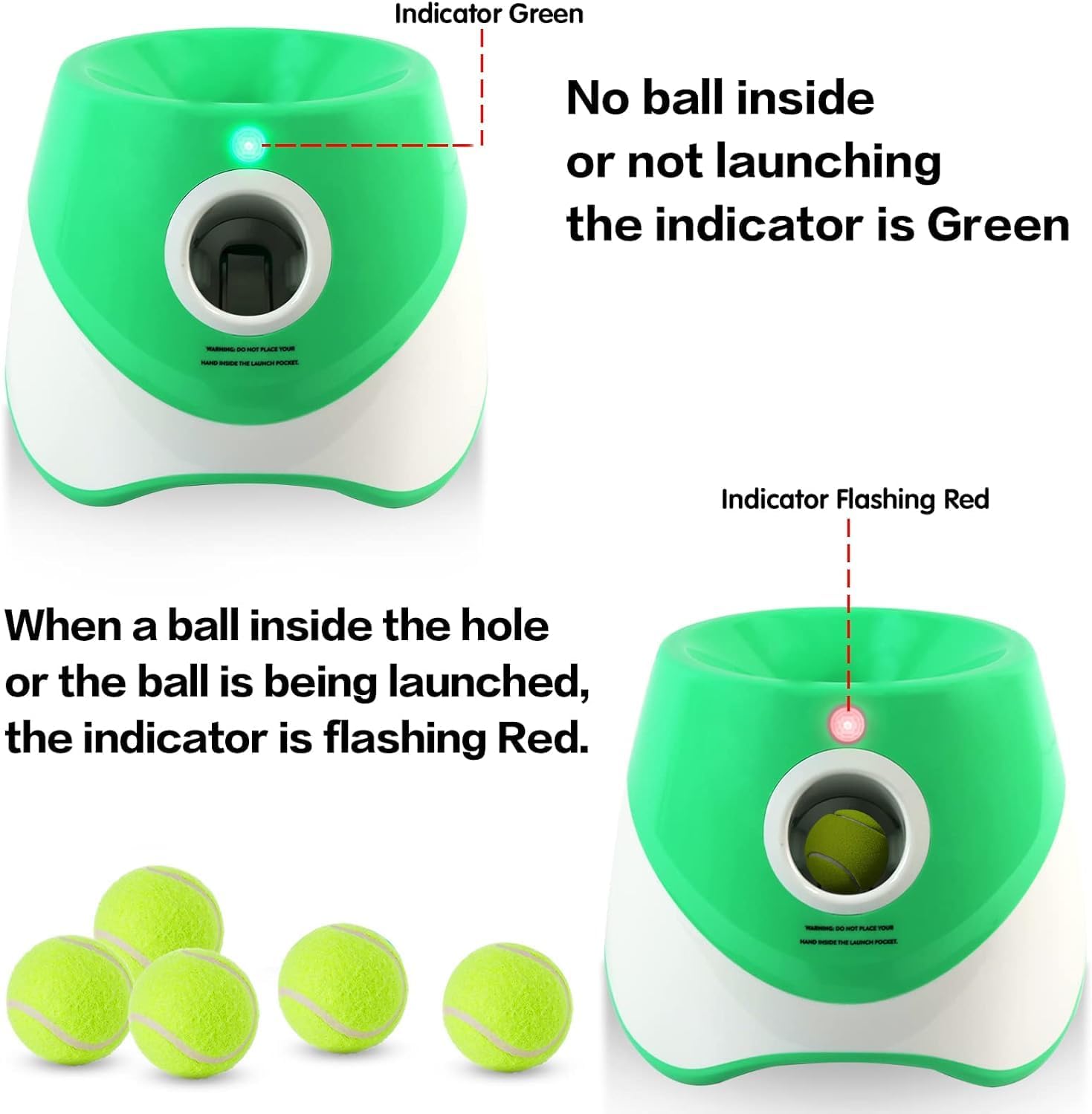 automatic dog ball thrower 3 distance settings