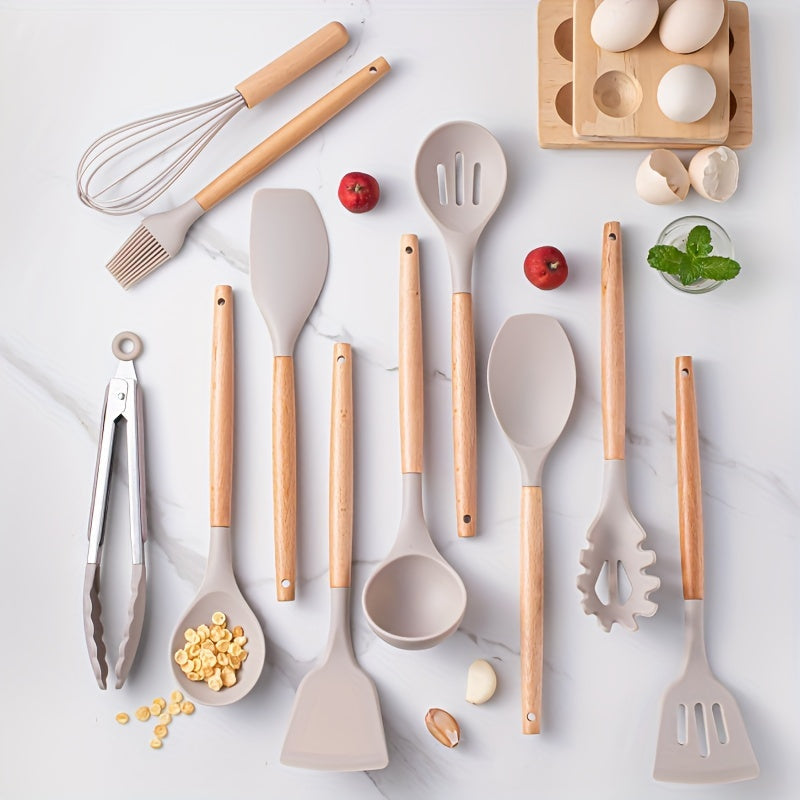 silicone utensil set 12 piece