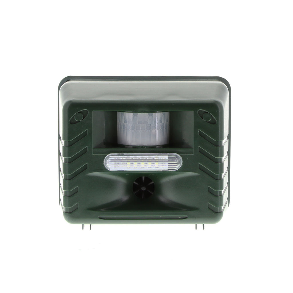 ultrasonic woodpecker repeller humane bird deterrent garden home