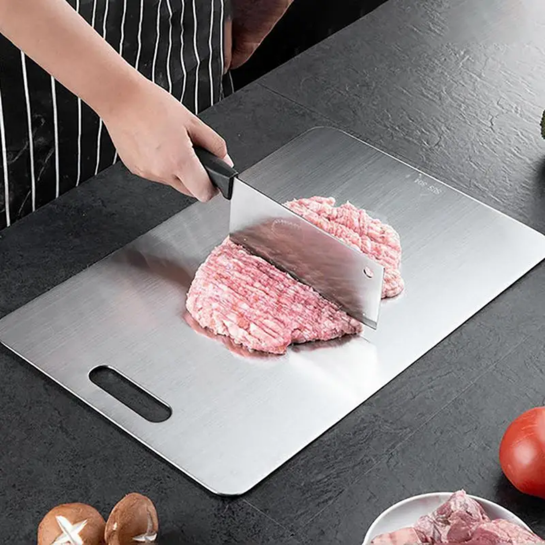 titanium cutting board stain scratch resistant