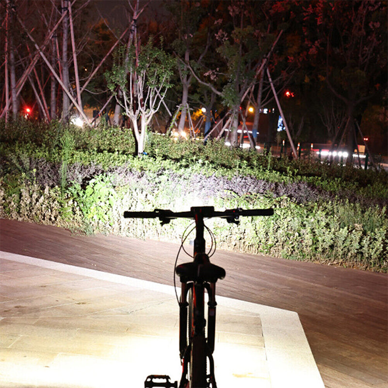 ultra bright rechargeable led bike light 900 lumen headlight
