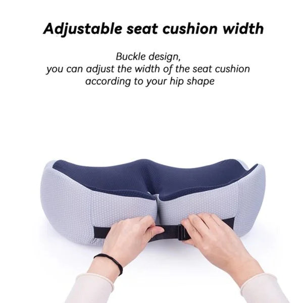 adjustable memory foam cushion sit bone relief