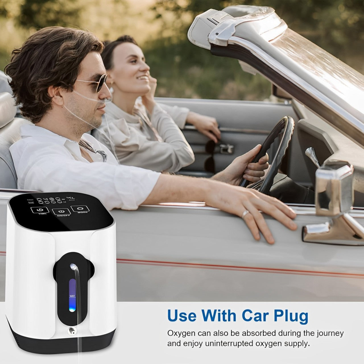 portable oxygen concentrator handheld device