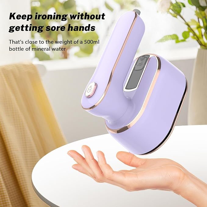 micro steam iron portable handheld garment steamer