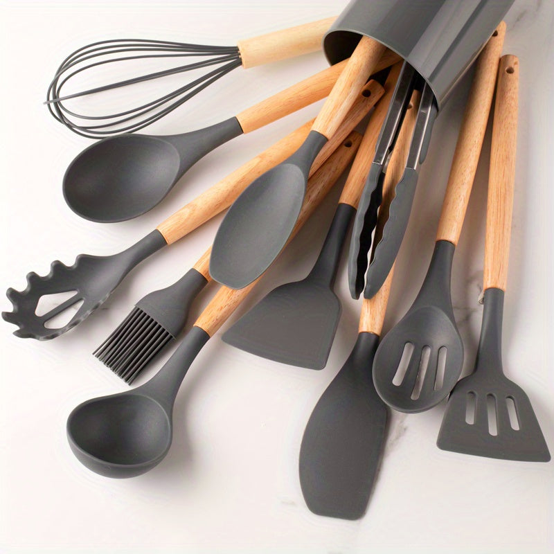 silicone utensil set 12 piece