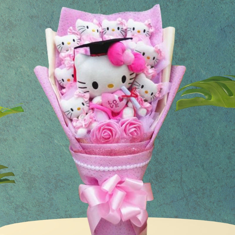 sanrio hello kitty flower bouquet