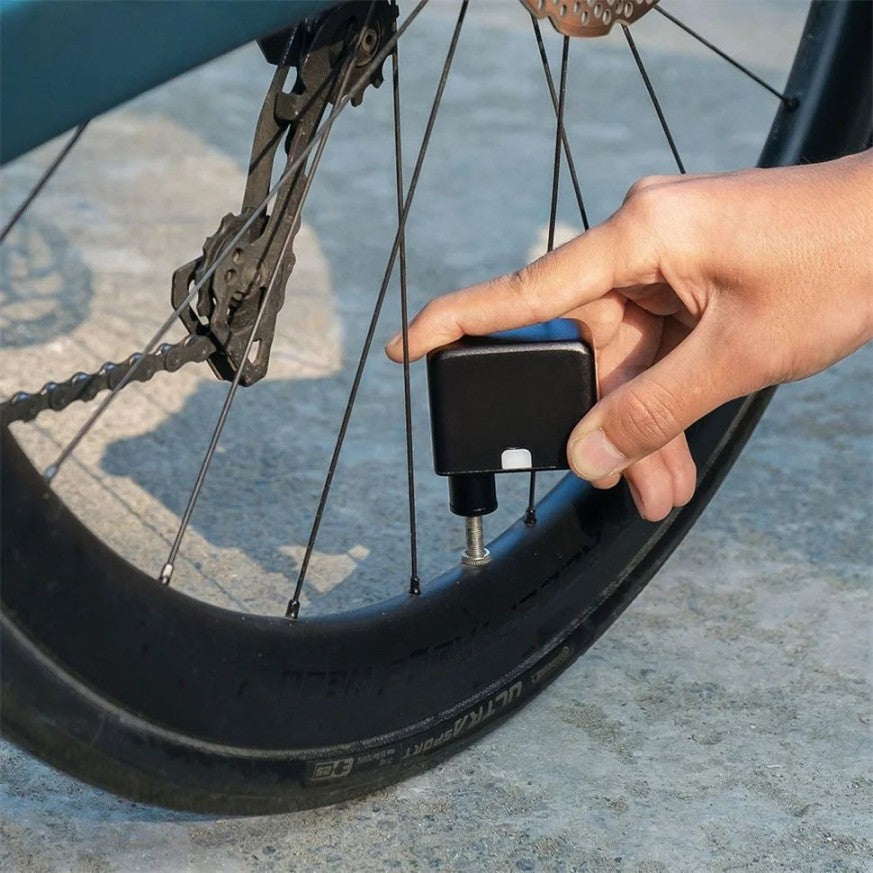 ultra compact mini electric bicycle pump type c rechargeable battery