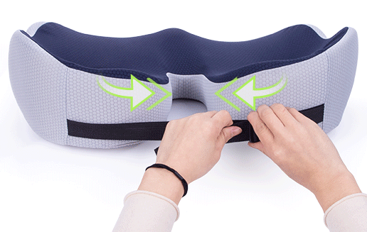 adjustable memory foam cushion sit bone relief