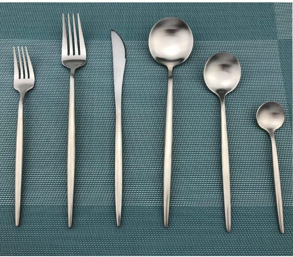 torin minimalist 36 piece cutlery set premium stainless steel