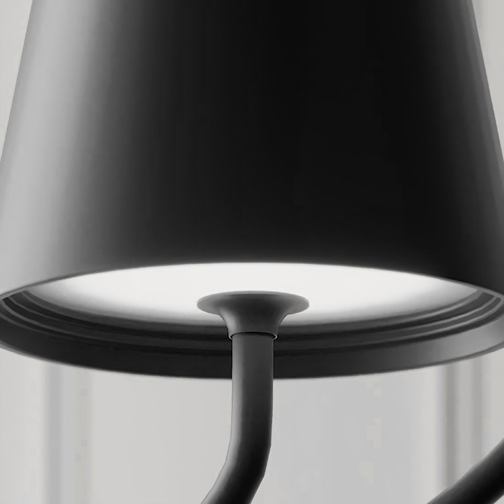 lumicord wireless rechargeable led hanging lamp