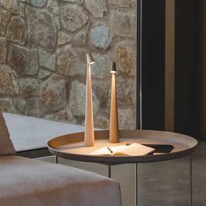 luminessence glow sculpting table lamp