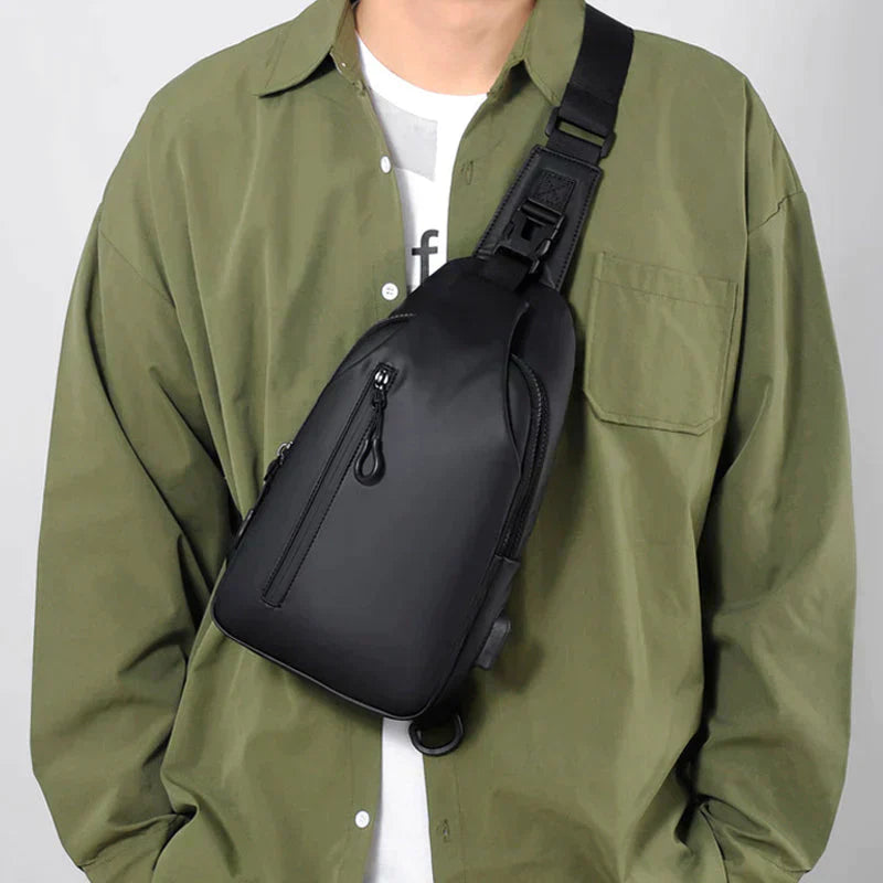 waterproof anti theft crossbody bag secure sling bag for travel