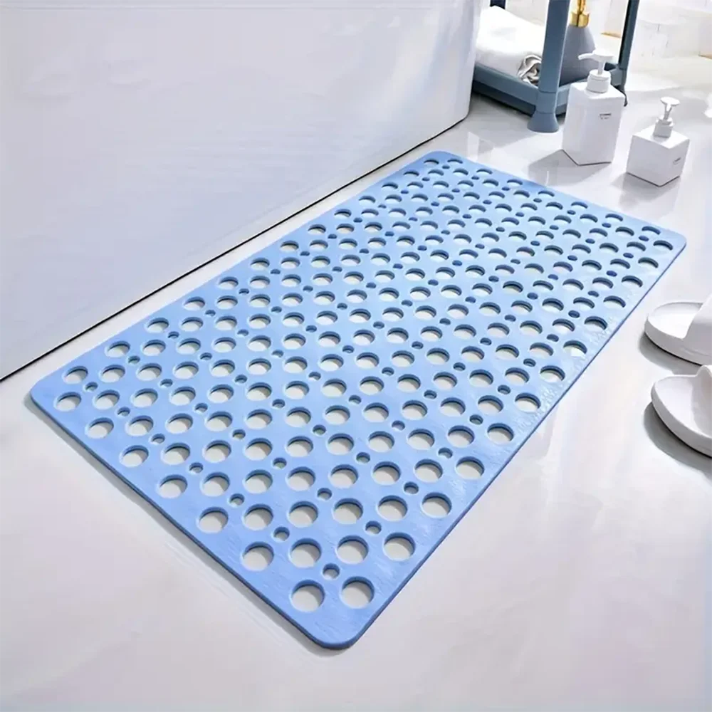 aquaguard non slip shower mat anti skid grip quick drainage