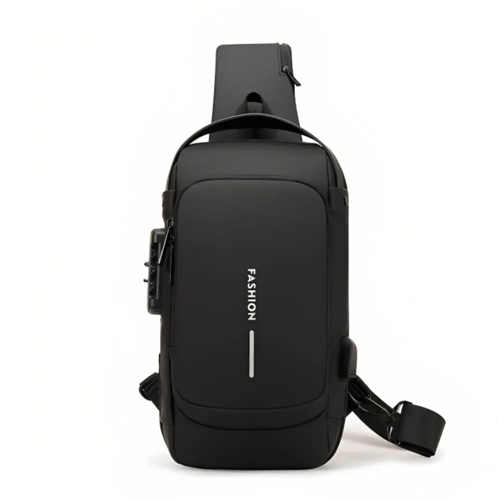 aeroshield waterproof anti theft crossbody bag men