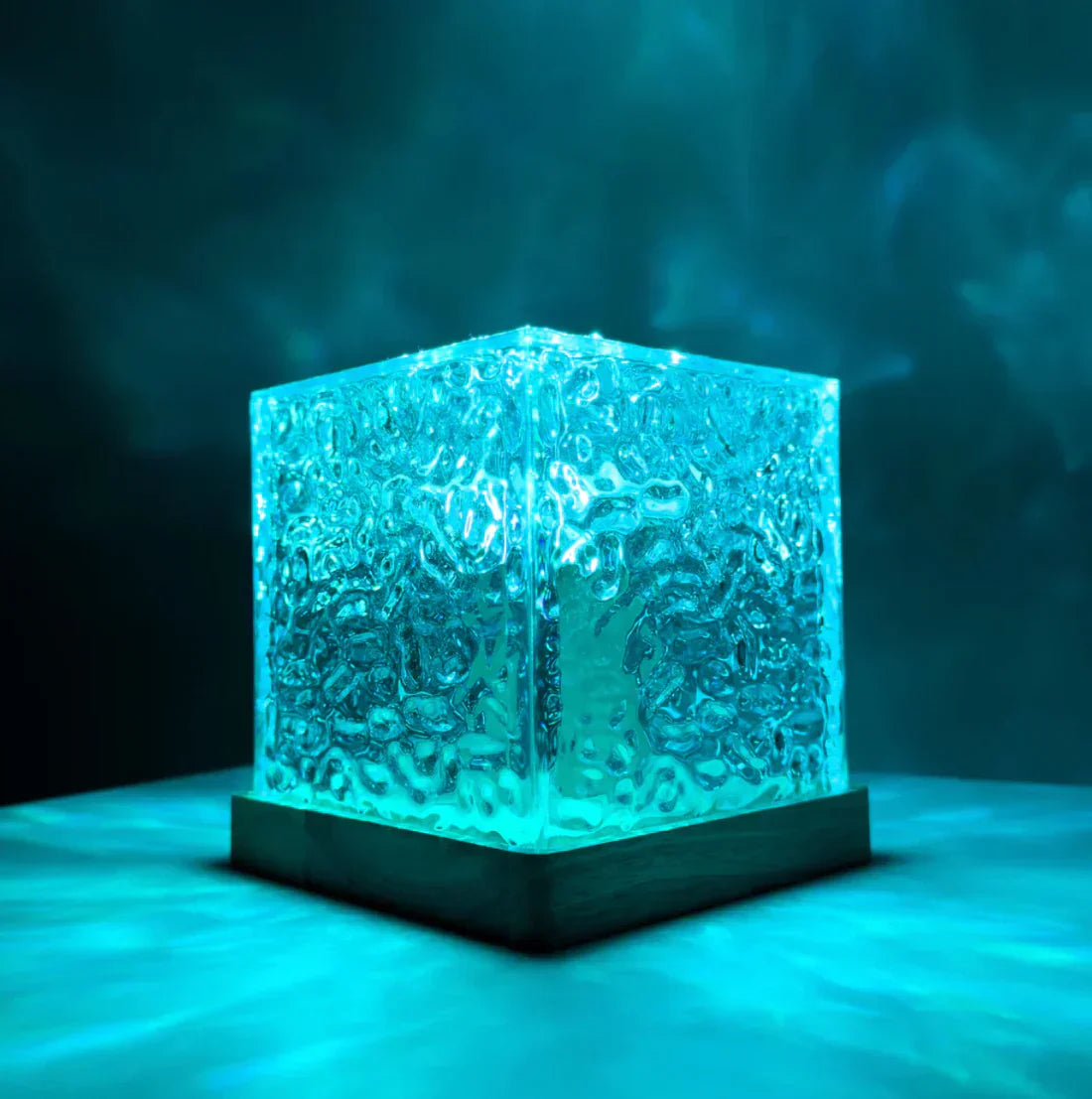 aurora glow northern lights lamp 16 color led mood light remote