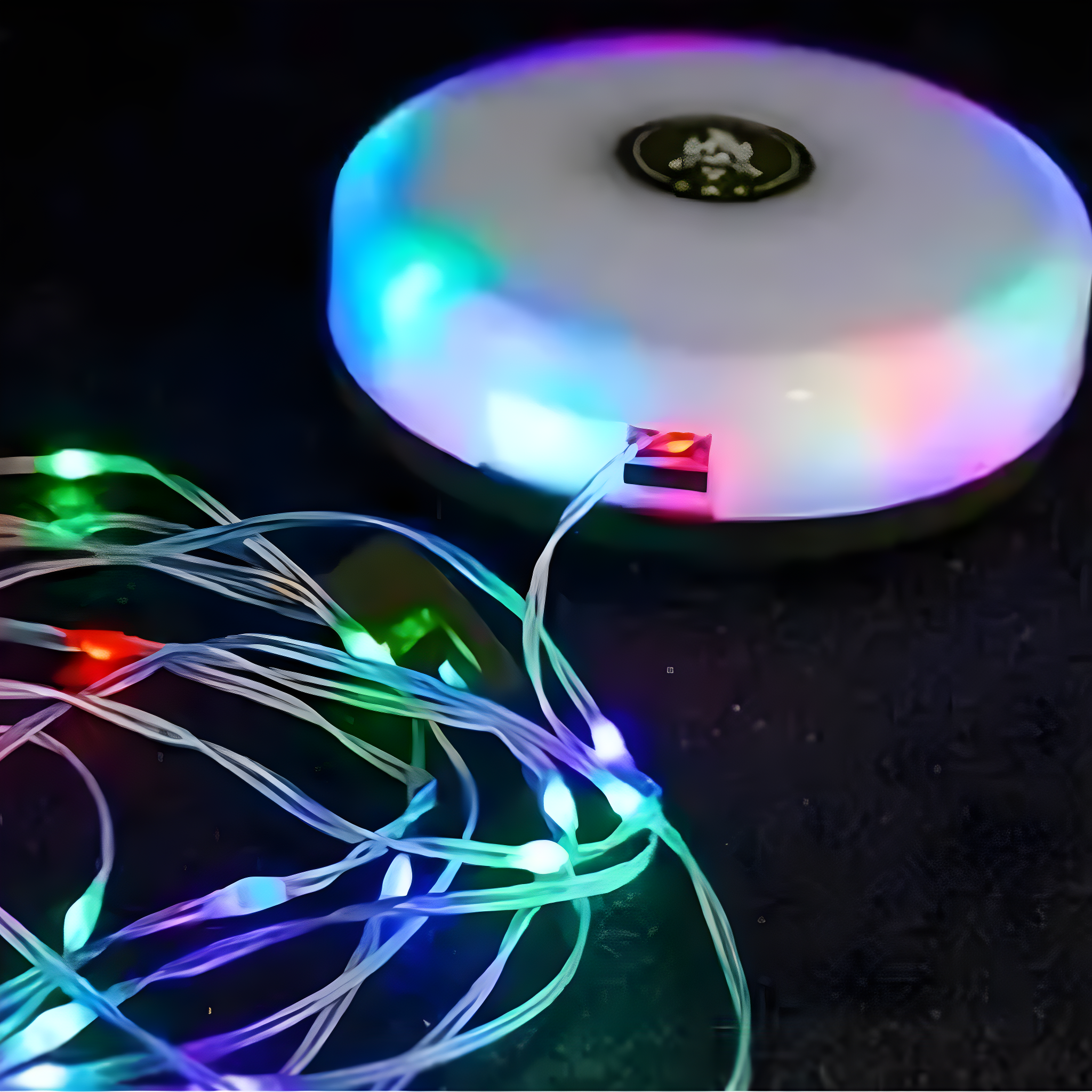 campbeam rechargeable waterproof led outdoor string lights with hooks