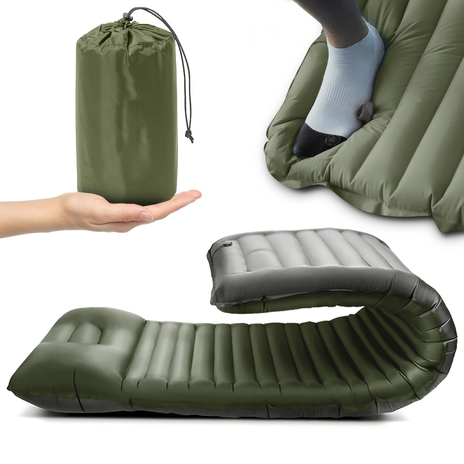 camping inflatable portable mattress