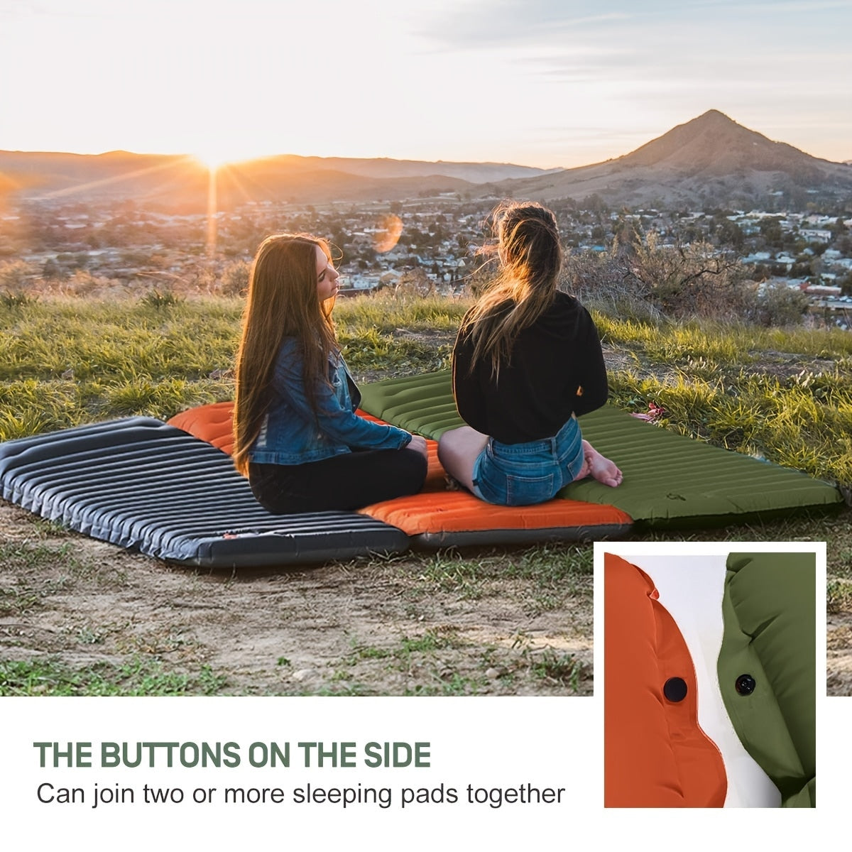 camping inflatable portable mattress