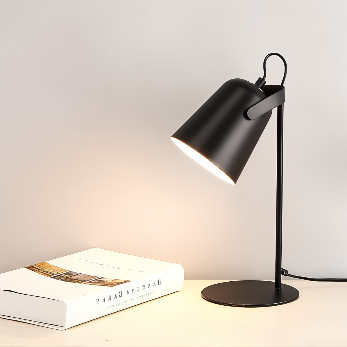 macaron yellow nordic adjustable desk lamp reading study