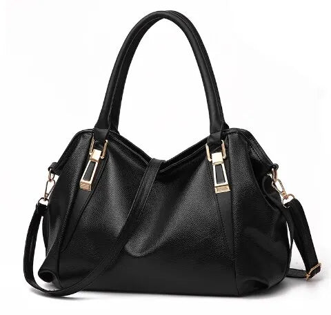 elegant faux leather shoulder bag women multiple colors