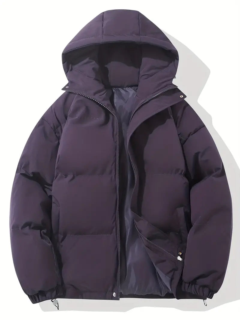 emerson casual hooded zip jacket comfortable style