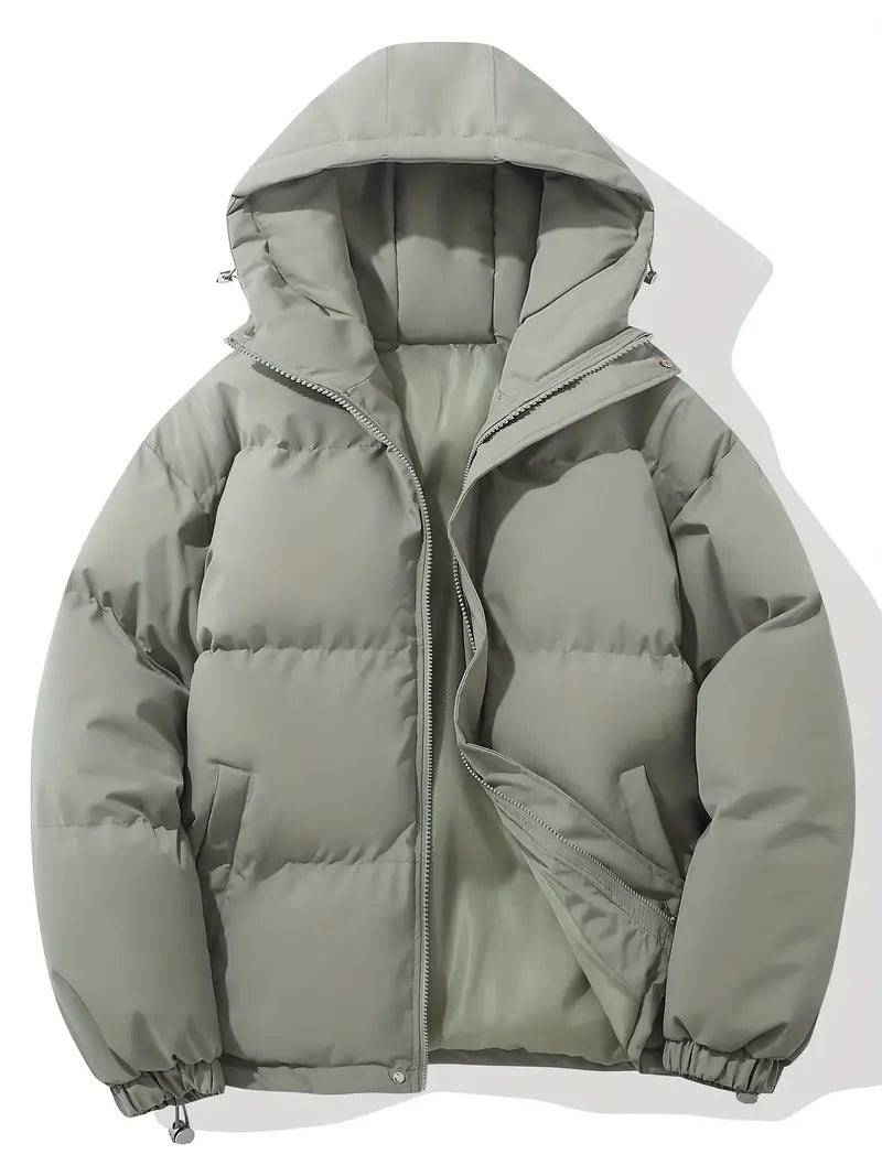 emerson casual hooded zip jacket comfortable style