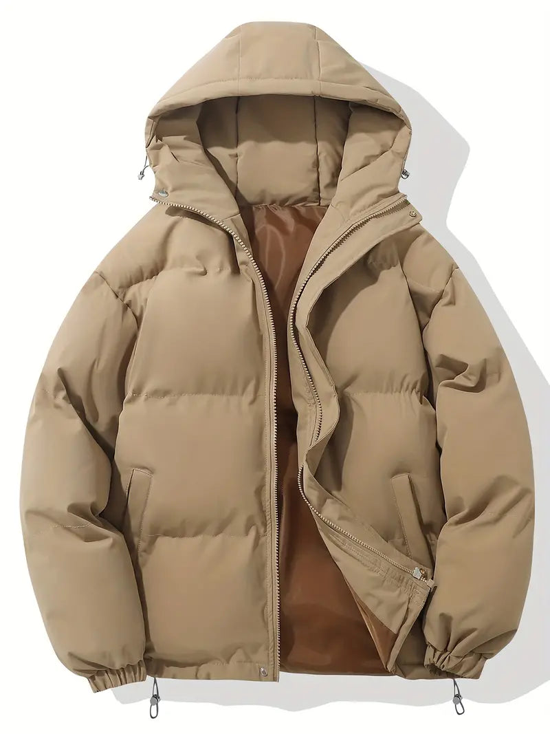 emerson casual hooded zip jacket comfortable style