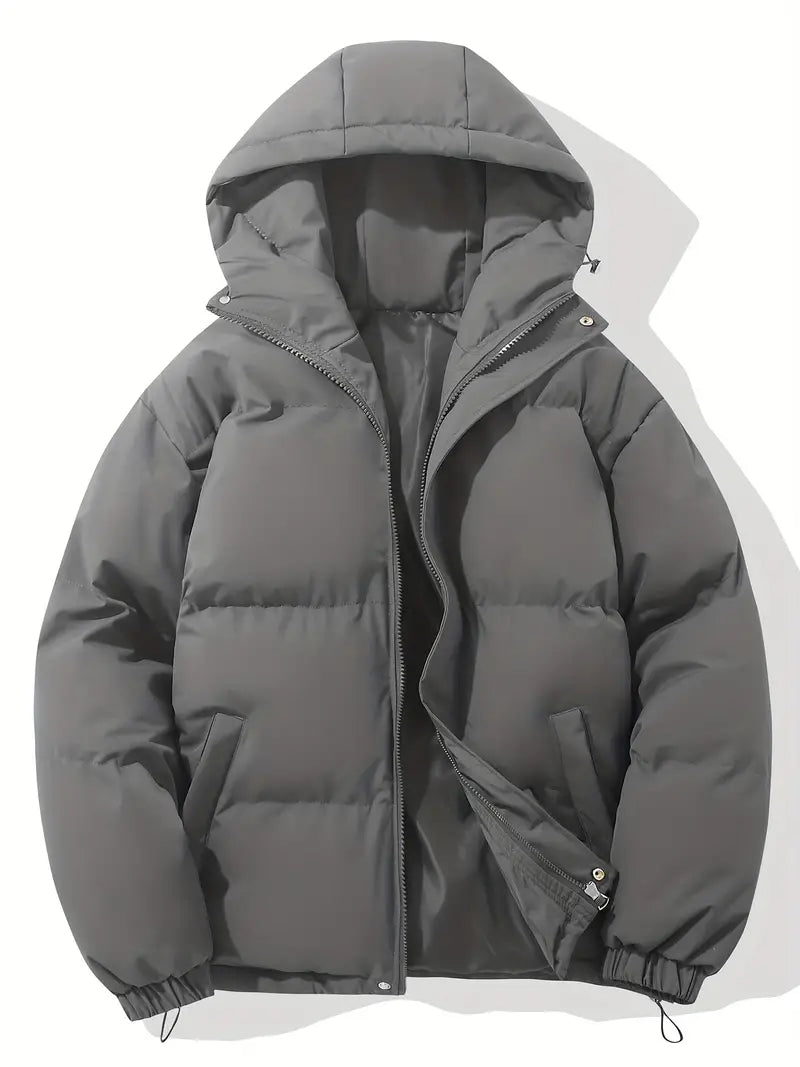 emerson casual hooded zip jacket comfortable style