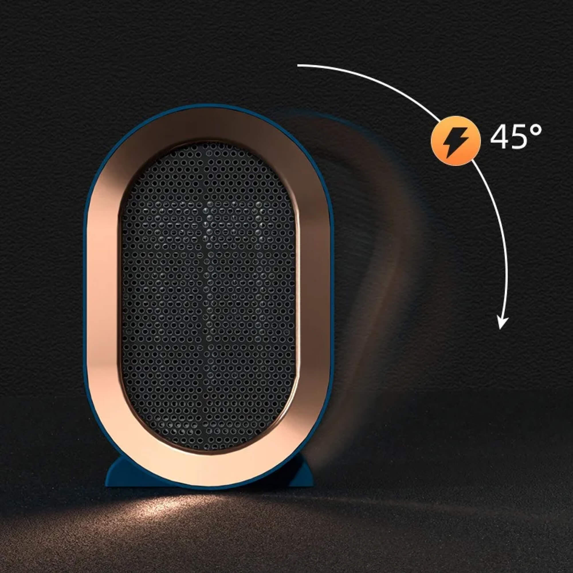 small energy efficient portable electric heater