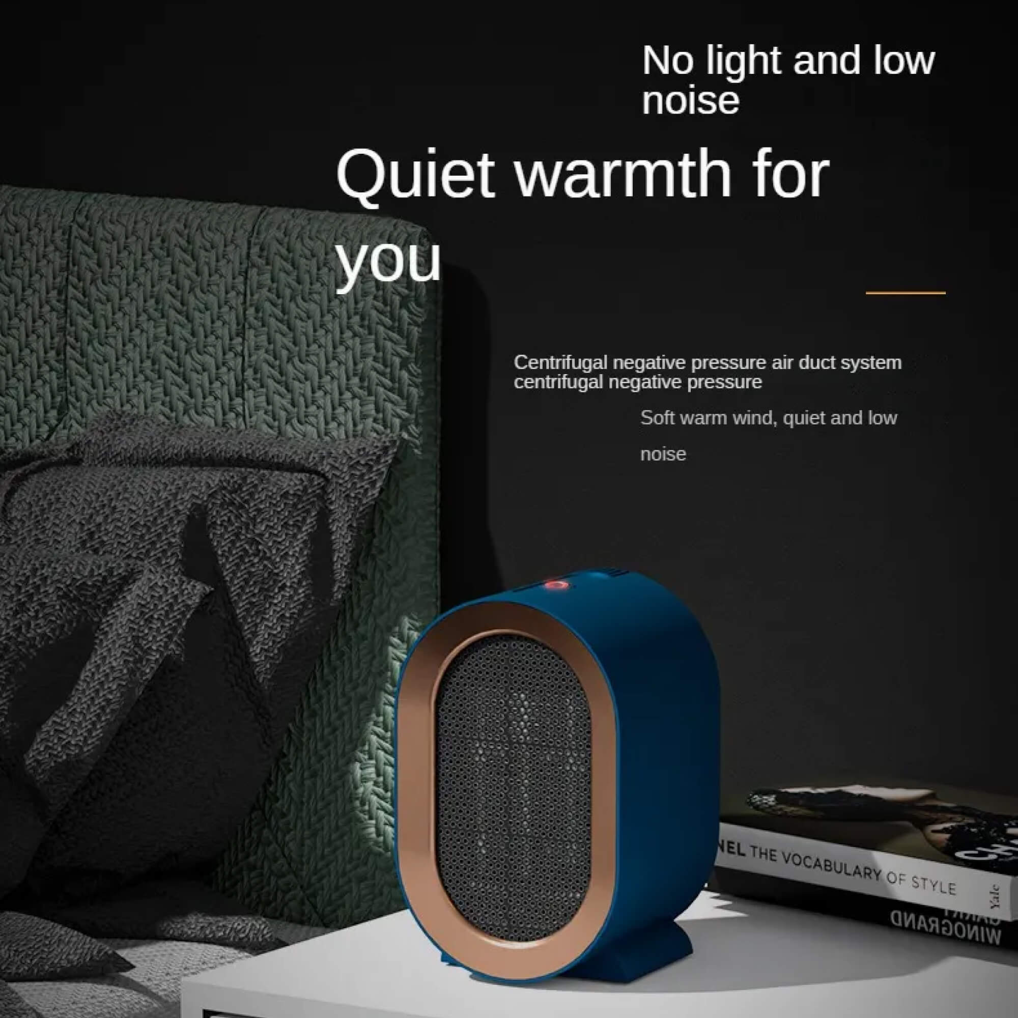 small energy efficient portable electric heater