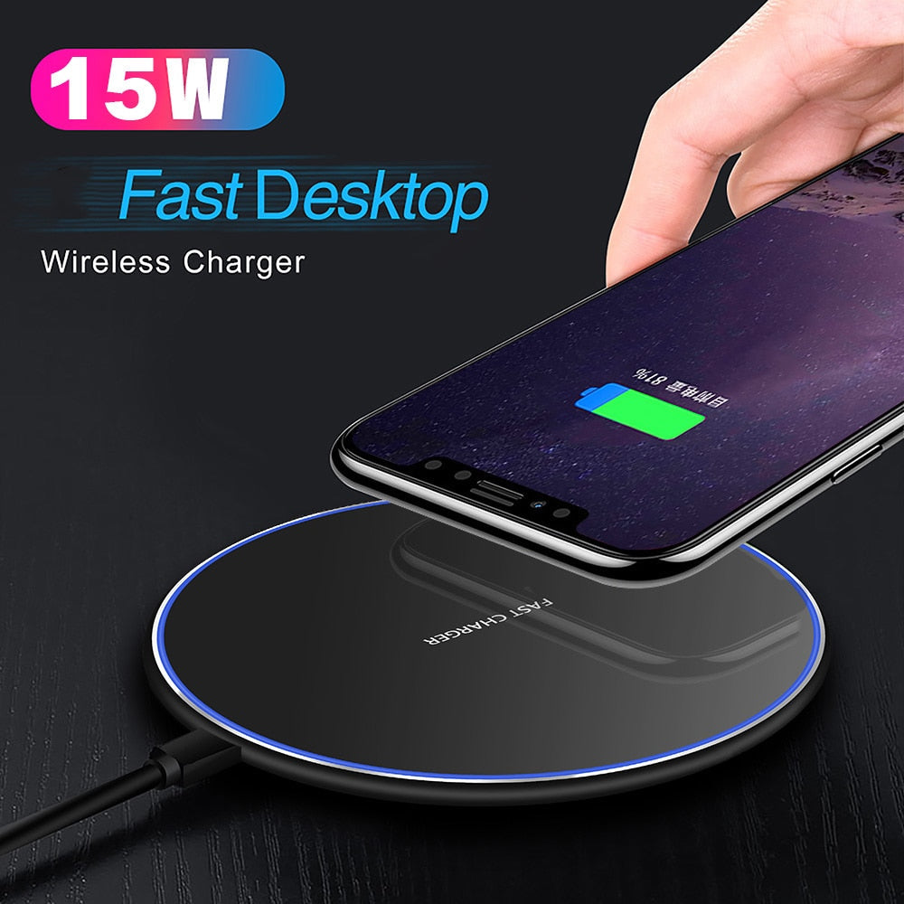 30w fast wireless charging pad usb c magsafe charger iphone samsung an