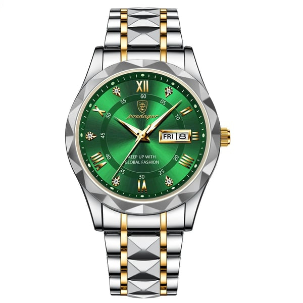 waterproof luxury mens watch top brand luminous feature