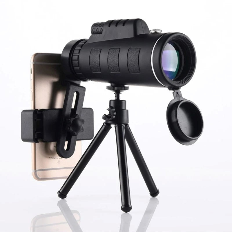 starscope hd monocular high power waterproof telescope smartphone trip