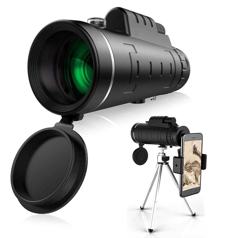 starscope hd monocular high power waterproof telescope smartphone trip