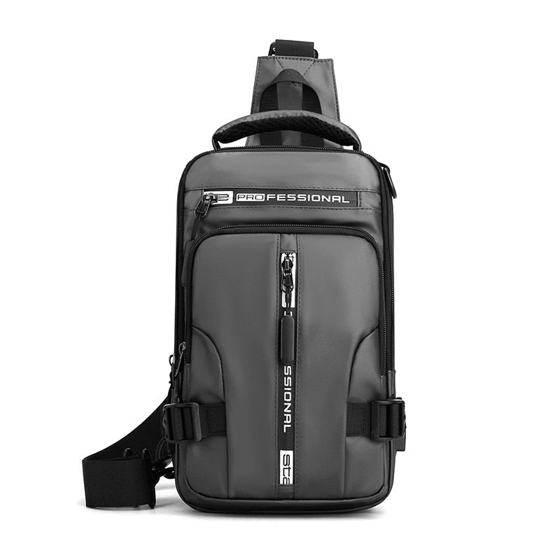 waterproof oxford crossbody bag anti theft usb charging multi pocket