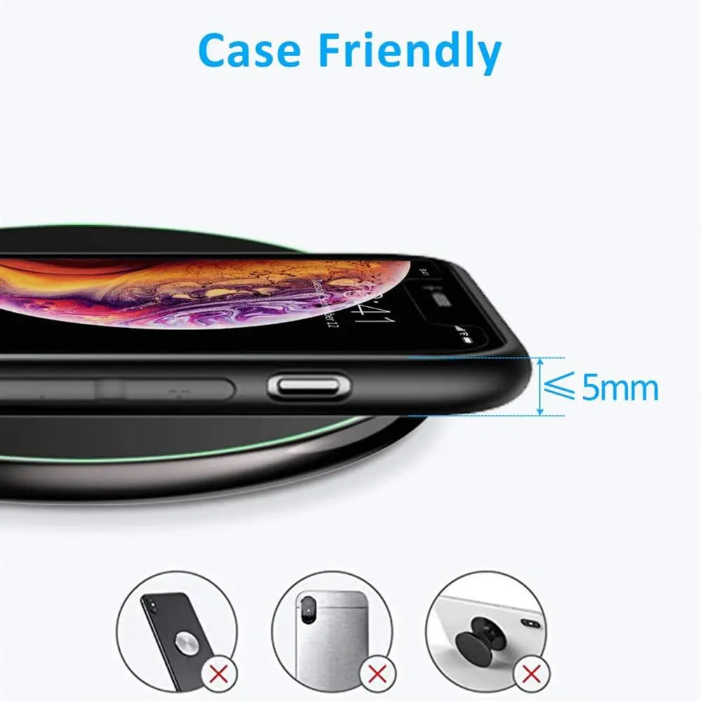 30w fast wireless charging pad usb c magsafe charger iphone samsung an