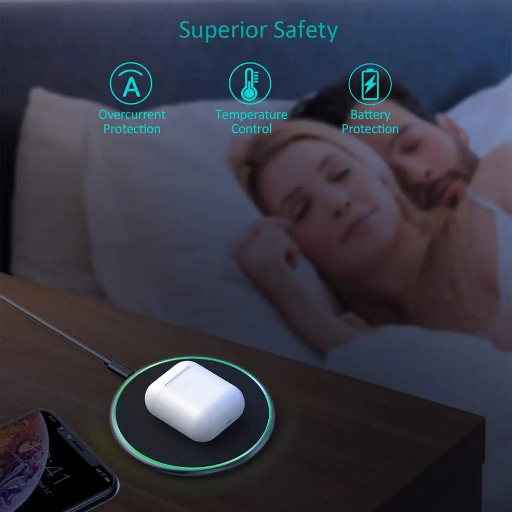 30w fast wireless charging pad usb c magsafe charger iphone samsung an
